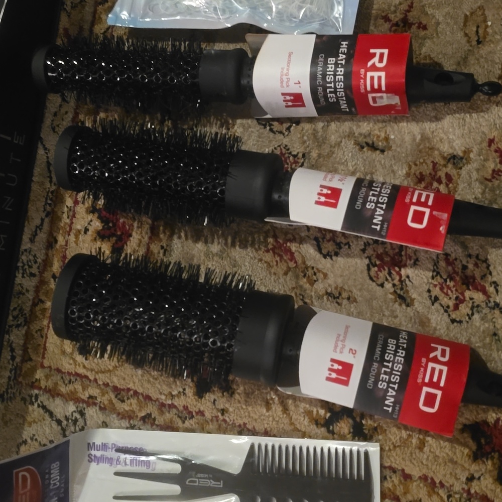 ✨ Pretty In A Minute 2” Keratin Smart Flat Iron Titanium & Ceramic Blend + GIFTS - Picture 10 of 13